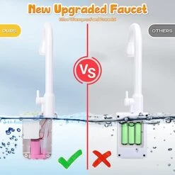 SINOMARS Play Sink With Running Water, Toddler Sink Toy With Automatic Water Cycle System,Fishing Game,Dish Rack And Play Food, Pretend Play Kitchen Sink Toy Dishwasher For Boys Girls Toddlers 1-3 11 SINOMARS Play Sink With Running Water, Toddler Sink Toy With Automatic Water Cycle System,Fishing Game,Dish Rack And Play Food, Pretend Play Kitchen Sink Toy Dishwasher For Boys Girls Toddlers 1-3 -Folkmanis Toys Shop 51uOIRX8MQL