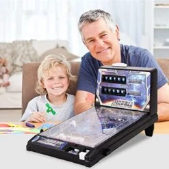 Olivy Portable Pinball Machine Tabletop Pinball Game, Mini Electronic Pinball Toy With Light And Music, Christmas Parent-Child Puzzle Game, Retro Arcade Machine -Folkmanis Toys Shop 51uSv5vLkYL 1