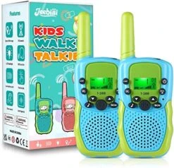 Jeebuu Toys For 3-12 Year Old Girls, 2 Pack Walkie Talkies For Kids 22 Channels 3 Kms Range 2 Way Radio For Indoor Outdoor Camping Hiking, Ideal Christmas Birthday Gifts For 3-12 Year Old Girls Boys -Folkmanis Toys Shop 51uX4fsfdYL. AC