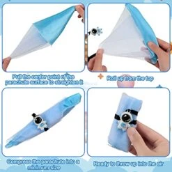 Kathfly 32 Packs Parachute Toys Out Space Party Favors Paratroopers With Parachutes Durable Plastic Playset Outdoor Flying Parachute Toys For Astronaut Themed Party Favors 11 Kathfly 32 Packs Parachute Toys Out Space Party Favors Paratroopers With Parachutes Durable Plastic Playset Outdoor Flying Parachute Toys For Astronaut Themed Party Favors -Folkmanis Toys Shop 51uZbFoiHwL