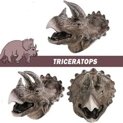 JoltMemori Dinosaur Toys For Kids 3-5 Hand Puppets T-rex And Triceratops Party Favor Gift For Boys & Girls -Folkmanis Toys Shop 51uuH6H356L