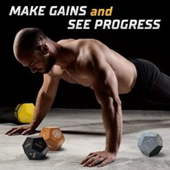 Exercise Dice - Personal Gym Trainer Workout Dice - Fitness Dice For Adults - Fun Exercise Games For HIIT, Cardio - Home Workouts Equipment And Accessories - Workout Gifts For Women And Men -Folkmanis Toys Shop 51uwjeIcVjL