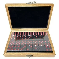 Raw Double Six Dominoes - Set Of 28