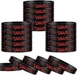 Gkszajo 24PCS Spiderman Silicone Wristbands Bracelets Miles Morales Party Favors For Spider Girl Theme Birthday Decorations Supplies -Folkmanis Toys Shop 51uzAvMs7L. AC