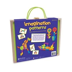 MindWare Imagination Patterns- Creative, Magnetic Play With Patterned Shapes! -Folkmanis Toys Shop 51uzbipJ8LL