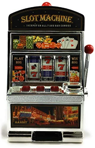 Matty's Toy Stop Deluxe Lucky 7's Slot Machine Bank With Jackpot Sound & Flashing Lights 4 Matty's Toy Stop Deluxe Lucky 7's Slot Machine Bank With Jackpot Sound & Flashing Lights - Image 2