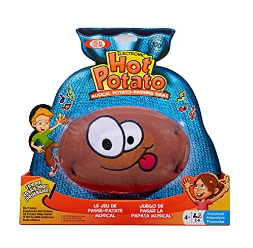ALEX Toys Ideal Hot Potato Electronic Musical Passing Kids Party Game, Don’t Get Caught With The Spud When The Music Stops! Ages 4+, 2-6 Players, Brown 3 ALEX Toys Ideal Hot Potato Electronic Musical Passing Kids Party Game, Don’t Get Caught With The Spud When The Music Stops! Ages 4+, 2-6 Players, Brown