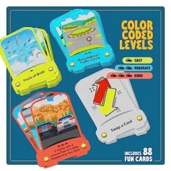 Road Rally Travel Scavenger Hunt Card Game For Kids - Road Trip Car Games & Activities Must Haves Essentials I - Fun Eye Hide & Seek Found Spy Summer Camping Toys Ages 4 5 6 7 8 9 10 11 12, 4-8, 8-12 -Folkmanis Toys Shop 51vHThnREhL