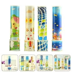 Toyvian Kids Goodie Bag Stuffers Classic Kaleidoscope Toy ABS Kaleidoscope Tin Funny Rotating Kaleidoscope Game Christmas Stock Stuffers For Holiday Party Random Color 4pcs Kids Educational Toys -Folkmanis Toys Shop 51vKjRfCiaL