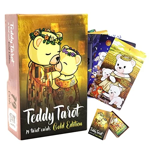 Yuyanrocks Cute Teddy Tarot Cards - Fortune Telling Toys For Kids With Rider Tarot Deck 3 Yuyanrocks Cute Teddy Tarot Cards - Fortune Telling Toys For Kids With Rider Tarot Deck