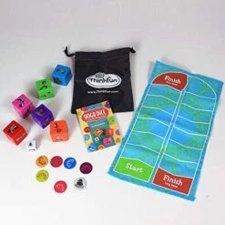 ThinkFun Yoga Dice Game For Boys And Girls Ages 6 And Up - Learn Yoga With A Game -Folkmanis Toys Shop 51vRxWtTpsL