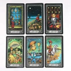 Tarot Cards The Dark Mansion Tarot Cards Deck 78 Card Deck Fortune Telling Game Best Gift For Indoor Family Friends Gathering Divination Board Game Beginners -Folkmanis Toys Shop 51vTHW1nSeL