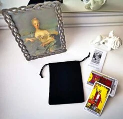 Smart Electronic Solutions Tarot Cards Classic Tarot Cards Deck With Manual Instructions Guidebook, Transparent Case, Velvet Bag And EBook SW -Folkmanis Toys Shop 51vVrOXHlUL