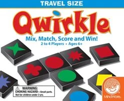 MindWare CSG-QWIRKLE_Travel_UK, Mixed Colours