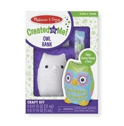 Melissa & Doug DYO Owl Bank