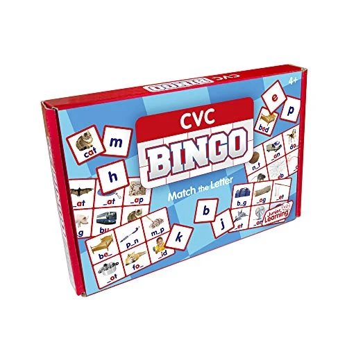 Junior Learning CVC Bingo Educational Action Games, Multi, Model:JL544 4 Junior Learning CVC Bingo Educational Action Games, Multi, Model:JL544 - Image 2