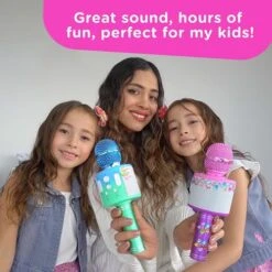 Move2Play, Kids Karaoke Microphone | Personalize With Jewel Stickers | Birthday Gift For Girls, Boys & Toddlers | Girls Toy Ages 3, 4-5, 6, 7, 8+ Years Old 10 Move2Play, Kids Karaoke Microphone | Personalize With Jewel Stickers | Birthday Gift For Girls, Boys & Toddlers | Girls Toy Ages 3, 4-5, 6, 7, 8+ Years Old -Folkmanis Toys Shop 51vywEhPsCL