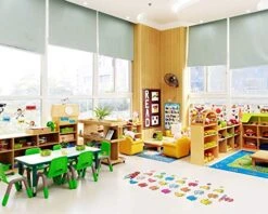 HK Studio Education Floor Decal For Classroom Decor - Hand & Foot Hopscotch Decal For Boosting Gross Motor Skills - Sensory Path - Montessori Gym - Indoor School Games -Folkmanis Toys Shop 51vz923zsvL