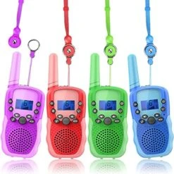Wishouse Walkie Talkies For Kids, Toys For 3-8 Year Old Boys Girls, Childrens Radio Long Range With Detachable Lanyard Flashlight, Outdoor Camping Games Halloween Cosplay Xmas Birthday Gift 4 Pack 24 Wishouse Walkie Talkies For Kids, Toys For 3-8 Year Old Boys Girls, Childrens Radio Long Range With Detachable Lanyard Flashlight, Outdoor Camping Games Halloween Cosplay Xmas Birthday Gift 4 Pack -Folkmanis Toys Shop 51w1Fs5ph4L. AC 1