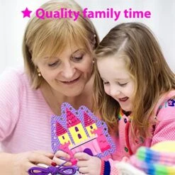 KRAFUN Beginner Unicorn My First Lacing Card Kit For Kids Arts & Crafts, 10 Easy Princess, Mermaid, Lacing Projects, Toddlers Lace Project, Fine Motor Preschool Skills Toys 17 KRAFUN Beginner Unicorn My First Lacing Card Kit For Kids Arts & Crafts, 10 Easy Princess, Mermaid, Lacing Projects, Toddlers Lace Project, Fine Motor Preschool Skills Toys -Folkmanis Toys Shop 51wL8PZmbuL