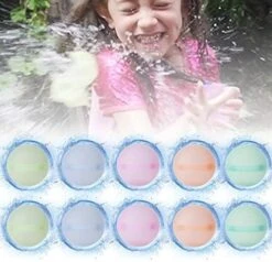 16 Pcs Refillable Water Balloons For Kid And Adult, Quick Fill Magnet Reusable Self Sealing Water Splash Bombs Balls, Reusable Fun Outdoor Toy For Water Fight Game, Swimming Pool, Summer Party -Folkmanis Toys Shop 51wT7qMnzYL. AC