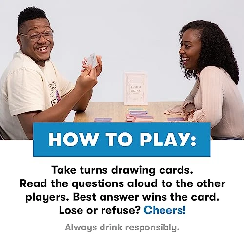 Truth Or Drink Original Card Game By Cut, 432 Hilariously Funny Questions + 55 Strategy Cards, Unleash Your Secret, Famed Social Media Game For Party & Game Night 5 Truth Or Drink Original Card Game By Cut, 432 Hilariously Funny Questions + 55 Strategy Cards, Unleash Your Secret, Famed Social Media Game For Party & Game Night - Image 3