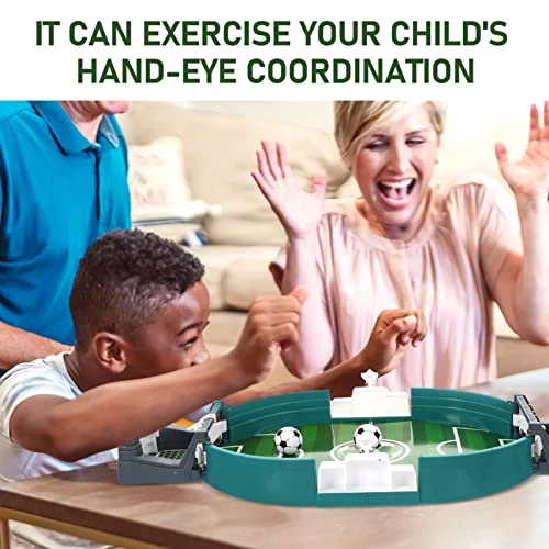 BESPORTBLE Foosball Table Mini Tabletop Football Soccer Table Game Tabletops Competitions Sports Games Tabletop Slingshot Games Toys Desktop Sports Board For Family Game Night Fun Kids Toys 7 BESPORTBLE Foosball Table Mini Tabletop Football Soccer Table Game Tabletops Competitions Sports Games Tabletop Slingshot Games Toys Desktop Sports Board For Family Game Night Fun Kids Toys - Image 5