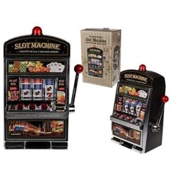 OOTB Plastic Savings Bank, Slot Machine With Sound And Light, Colourful, 24 X 38.7 X 16.6 Cm -Folkmanis Toys Shop 51wru7JAxIL