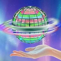 CASEIER Flying Orb Ball Toys For Kids - Spinner Drone (2023 Upgraded) Outdoor And Indoor Kids Toys, Magic Hover Ball Gifts For Boys, Girls, Adults - Blue -Folkmanis Toys Shop 51wsrLEHsPL. AC