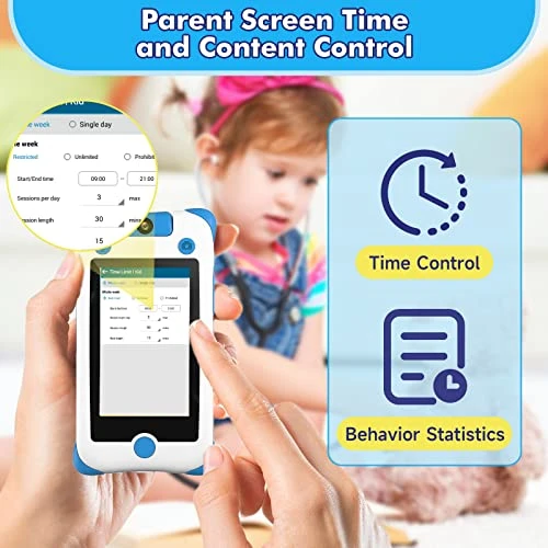 UNERVER Kids Phone - Phone For Kid Real Cell Phone For Boys&Girls Toddler Christmas Birthday Gift Age 3-8, Toy Phone For Kids MP3 Music Player With Flip Cameras Children Learning Play Phone 5 UNERVER Kids Phone - Phone For Kid Real Cell Phone For Boys&Girls Toddler Christmas Birthday Gift Age 3-8, Toy Phone For Kids MP3 Music Player With Flip Cameras Children Learning Play Phone - Image 3