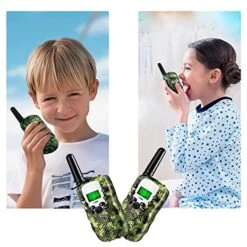NOOLY Children Walkie Talkies Long Range, Walkie Talkies For Kids Outdoor Camping Games For 3+ Years Old Boys And Girls T-388 -Folkmanis Toys Shop 51wuDFWw3zL