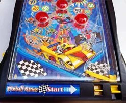 Trisquirrel Pinball Machine, Electronic Tabletop Pinball Game, 16.5 Inch Table Pinball With Lights & Sounds, LED Digital Scoreboard- Suitable For Age 8+ To Adults -Folkmanis Toys Shop 51wuKznVVGL