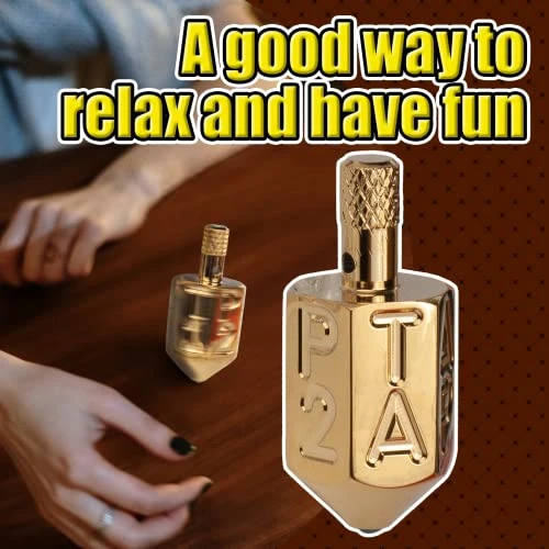 Put And Take Spinner Dice Game, Game Of Chance, Gambling Top Dice Type Game, Solid Brass ANTE-UP (Dice Brass) 6 Put And Take Spinner Dice Game, Game Of Chance, Gambling Top Dice Type Game, Solid Brass ANTE-UP (Dice Brass) - Image 4