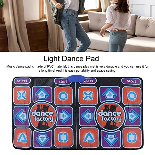 Dpofirs Musical Dance Mat For Kids Adults, Dance Mat Games For TV Dance Play Mat Electronic HD AR Camera Double Player Light Dance Pad With HD Multimedia Interface Cable 4 Dpofirs Musical Dance Mat For Kids Adults, Dance Mat Games For TV Dance Play Mat Electronic HD AR Camera Double Player Light Dance Pad With HD Multimedia Interface Cable - Image 2