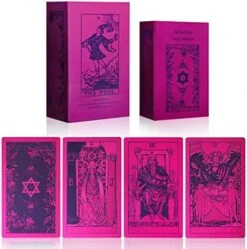 SOUL SPARKLE TAROT - Neo Rider Tarot Deck 7 Deadly Sins Collection, 78 Tarot Cards Deck With English Booklet, Rainbow Tarot Cards (The Iridescent Deck Inked (Blue Ink) 22 SOUL SPARKLE TAROT - Neo Rider Tarot Deck 7 Deadly Sins Collection, 78 Tarot Cards Deck With English Booklet, Rainbow Tarot Cards (The Iridescent Deck Inked (Blue Ink) -Folkmanis Toys Shop 51xQecyIR5L. AC