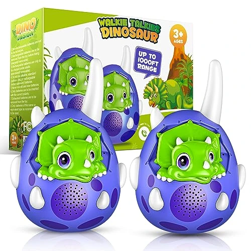 Dinosaur Walkie Talkies Toys For Kids: DASTION-99 Walkie Talkie Dinosaur Toy For Kids 3-5 6 Year Old Boys Girls Birthday Gifts For 3 4 5 6 Year Old Boy Girl Outdoor Camping Hiking Games For Kid 2 Pack 3 Dinosaur Walkie Talkies Toys For Kids: DASTION-99 Walkie Talkie Dinosaur Toy For Kids 3-5 6 Year Old Boys Girls Birthday Gifts For 3 4 5 6 Year Old Boy Girl Outdoor Camping Hiking Games For Kid 2 Pack