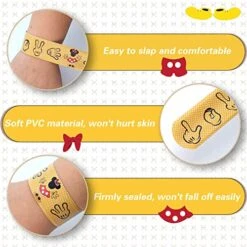 Hpscdyo 72PCS Mouse Slap Bracelets Wristband Mouse Party Favors Set, Cute Cartoon Mouse Themed Party Decorations Supplies For Kids Birthday Baby Shower Classroom Prizes Exchanging Gifts -Folkmanis Toys Shop 51xsMuhhZmL