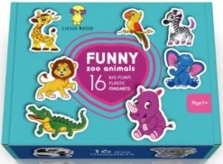 LIENO ROSIO Refrigerator Magnets For Kids Zoo Animals - Big Fridge Magnets For Toddlers Animal Toys For Toddlers 1-3 Magnetic Toys Toddler Toys Age 1-2 Educational Toys For 1 Year Old 9 LIENO ROSIO Refrigerator Magnets For Kids Zoo Animals - Big Fridge Magnets For Toddlers Animal Toys For Toddlers 1-3 Magnetic Toys Toddler Toys Age 1-2 Educational Toys For 1 Year Old -Folkmanis Toys Shop 51xsZGueRjL