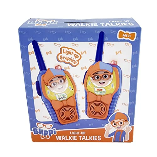 Ekids Blippi Toy Walkie Talkies For Kids, Light-Up Indoor And Outdoor Toys For Kids And Fans Of Blippi Toys For Toddlers 7 Ekids Blippi Toy Walkie Talkies For Kids, Light-Up Indoor And Outdoor Toys For Kids And Fans Of Blippi Toys For Toddlers - Image 5