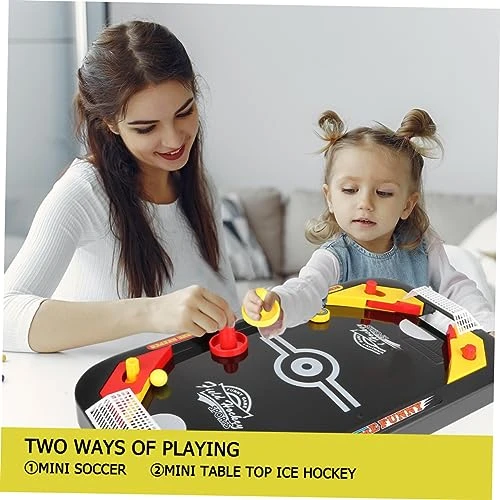 Alasum 2 Sets 2 Kid Toys Mini Chess Board Toys For Adults Mini Ice Hockey Toy Tabletop Ice Hockey Game Competition Board Game Basketball Shooting Toy Table Ice Hockey Game Toy Curling Air 7 Alasum 2 Sets 2 Kid Toys Mini Chess Board Toys For Adults Mini Ice Hockey Toy Tabletop Ice Hockey Game Competition Board Game Basketball Shooting Toy Table Ice Hockey Game Toy Curling Air - Image 5