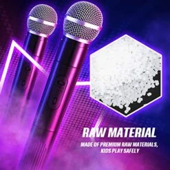 8 Pack Fake Microphone Prop Plastic Toy Microphone Fake Mic Bulk Simulate Speech Practice Plastic Microphone Fun Stage Microphone For Kids Costume Karaoke Props Costume Party Favors -Folkmanis Toys Shop 51y6gu5OIBL