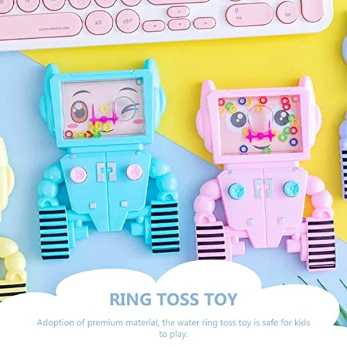 Toyvian 8 Pcs Handheld Water Water Ring Toss Toys Handheld Water Ring Game Water Ring Game Handheld Games Robot Shape 4 Toyvian 8 Pcs Handheld Water Water Ring Toss Toys Handheld Water Ring Game Water Ring Game Handheld Games Robot Shape - Image 2