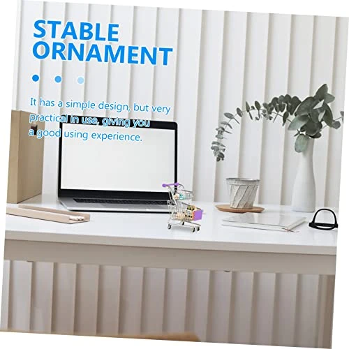 Tofficu 3pcs Mini Shopping Cart Mini Dollhouse Dolls Accessories Plastic Wagon Metal Shopping Cart For Small Supermarket Cart Miniature Supermarket Cart Storage Trolley Shelf 7 Tofficu 3pcs Mini Shopping Cart Mini Dollhouse Dolls Accessories Plastic Wagon Metal Shopping Cart For Small Supermarket Cart Miniature Supermarket Cart Storage Trolley Shelf - Image 5