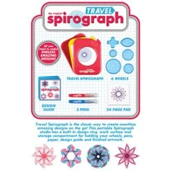 Travel Spirograph 9 Travel Spirograph -Folkmanis Toys Shop 51yLPphltiL