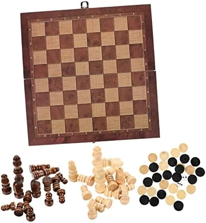 International Chess Board 1 Set 3 1 International Chess Wooden Brain Toy Magnetic Chess Folding For Child Magnetic Chess Folding 8 International Chess Board 1 Set 3 1 International Chess Wooden Brain Toy Magnetic Chess Folding For Child Magnetic Chess Folding - Image 6