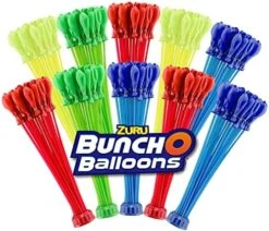 Bunch O Balloons Multi-Colored (10 Bunches) By ZURU, 350+ Rapid-Filling Self-Sealing Instant Water Balloons For Outdoor Family, Children Summer Fun - Total (100 Balloons) Colors May Vary 21 Bunch O Balloons Multi-Colored (10 Bunches) By ZURU, 350+ Rapid-Filling Self-Sealing Instant Water Balloons For Outdoor Family, Children Summer Fun - Total (100 Balloons) Colors May Vary -Folkmanis Toys Shop 51yPjsvoZmL. AC