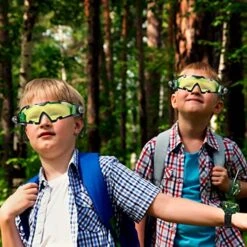 Konohan Kids Walkie Talkies Watch With Night Mission Goggles Set Include 7 In 1 Army Toys Adjustable Cool Glasses Walky Talky Watches Flashlight Outdoor Interphone Toy Game Gifts For Boy And Girl -Folkmanis Toys Shop 51ySfypr7FL