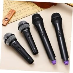 Toyvian 4 Pcs Children's Toy Lie Microphone Toy For Toddler Mic Prop Microphone For Kids Ages 3-5 Music Toys Echo Microphone Toddler Microphone Performance Microphone Prop Microphone Props -Folkmanis Toys Shop 51yj5jzBG0L