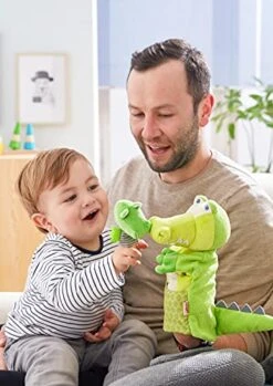 HABA Hand Puppet Crocodile With Baby Hatchling Finger Puppet 8 HABA Hand Puppet Crocodile With Baby Hatchling Finger Puppet -Folkmanis Toys Shop 51z7grQQOWS