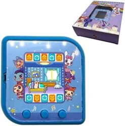 BETDET Pieces Virtual Electronic Digital Pets Keychain Game Keyring Electronic Toys Nostalgic Virtual Digital Pet Retro Handheld Game Machine 12.11 (Color : Purple) 18 BETDET Pieces Virtual Electronic Digital Pets Keychain Game Keyring Electronic Toys Nostalgic Virtual Digital Pet Retro Handheld Game Machine 12.11 (Color : Purple) -Folkmanis Toys Shop 51z8ALp5evL. AC